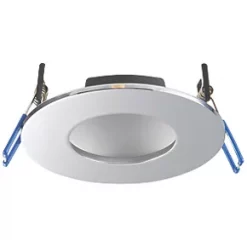 LAP IndoPro Fixed Fire Rated LED Downlight Chrome 9W 450lm