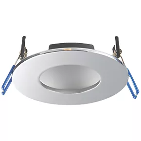 LAP IndoPro Fixed Fire Rated LED Downlight Chrome 9W 450lm 3 LAP IndoPro Fixed Fire Rated LED Downlight Chrome 9W 450lm