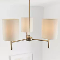 Quay Design Sophia 3-Light Ceiling Antique Brass