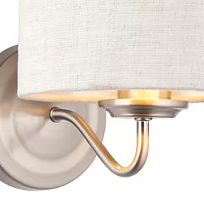 Quay Design Miles Wall Light Brushed Nickel 7 Quay Design Miles Wall Light Brushed Nickel - Image 5