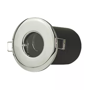 LAP Fixed Fire Rated Downlight Polished Chrome 5 LAP Fixed Fire Rated Downlight Polished Chrome - Image 3