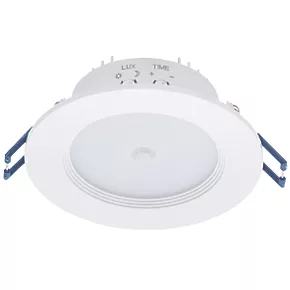 Zinc RENO Fixed LED Downlight with PIR White 8W 500lm 3 Zinc RENO Fixed LED Downlight with PIR White 8W 500lm