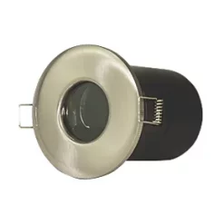 LAP Fixed Fire Rated Downlight Brushed Steel 9 LAP Fixed Fire Rated Downlight Brushed Steel -Indoor Lighting Sales Store 3186V A2