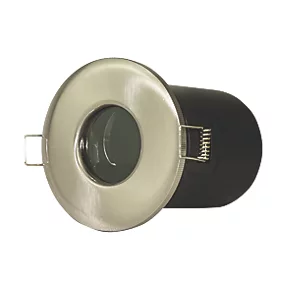 LAP Fixed Fire Rated Downlight Brushed Steel 5 LAP Fixed Fire Rated Downlight Brushed Steel - Image 3
