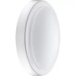 Luceco Decorative LED Indoor Bulkhead White / Chrome 15W 1300 / 1400 / 1500lm