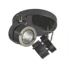 Inlight PEDRO Round 2-Light Spotlight Black Chrome 2 Inlight PEDRO Round 2-Light Spotlight Black Chrome -Indoor Lighting Sales Store 3468P P