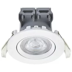 LAP Tilt LED Downlight White 4.5W 420lm