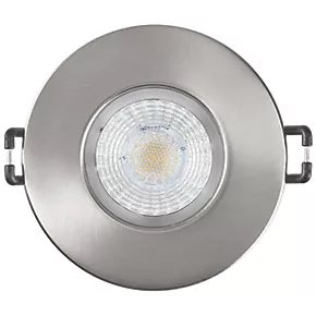 Collingwood DT4 Fixed Fire Rated LED Downlight Brushed Steel 4.6W 490lm 4 Collingwood DT4 Fixed Fire Rated LED Downlight Brushed Steel 4.6W 490lm - Image 2
