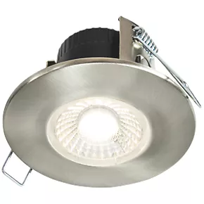 Collingwood DT4 Fixed Fire Rated LED Downlight Brushed Steel 4.6W 490lm 3 Collingwood DT4 Fixed Fire Rated LED Downlight Brushed Steel 4.6W 490lm