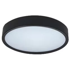 Luceco LED Colour Changing Decorative Ceiling Light Black 18W 1350lm