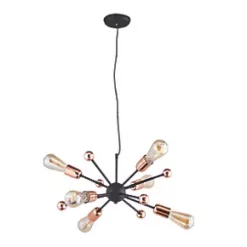 Quay Design Hansen LED Adjustable Multi-Arm Pendant Copper 12W 210lm 10 Quay Design Hansen LED Adjustable Multi-Arm Pendant Copper 12W 210lm -Indoor Lighting Sales Store 349VH A2