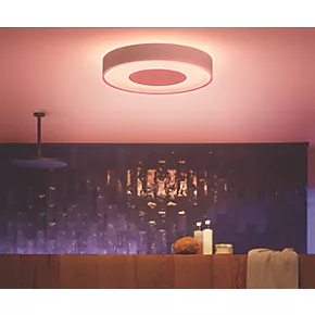 Philips Hue Xamento RGB & White LED Ceiling Light White 52.5W 3450-3700lm 4 Philips Hue Xamento RGB & White LED Ceiling Light White 52.5W 3450-3700lm - Image 2