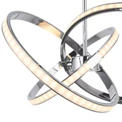 Quay Design Remi LED Semi-Flush Light Chrome 28W 1870lm 10 Quay Design Remi LED Semi-Flush Light Chrome 28W 1870lm -Indoor Lighting Sales Store 371VG A2