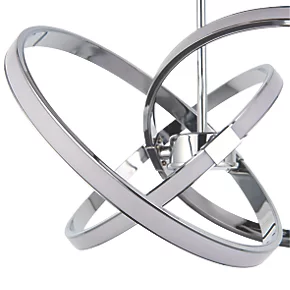 Quay Design Remi LED Semi-Flush Light Chrome 28W 1870lm 6 Quay Design Remi LED Semi-Flush Light Chrome 28W 1870lm - Image 4