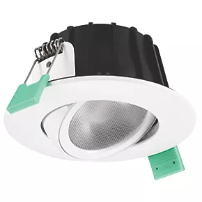Sylvania Obico Swivel & Tilt LED Downlight with CCT Technology White 8.5W 740lm 4 Sylvania Obico Swivel & Tilt LED Downlight with CCT Technology White 8.5W 740lm - Image 2