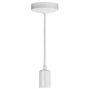 Knightsbridge 8270MW Contemporary Pendant Matt White 4 Knightsbridge 8270MW Contemporary Pendant Matt White - Image 2