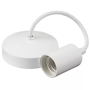 Knightsbridge 8270MW Contemporary Pendant Matt White 3 Knightsbridge 8270MW Contemporary Pendant Matt White