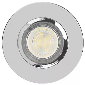 LAP Fixed LED Downlight Chrome 4.5W 420lm 5 LAP Fixed LED Downlight Chrome 4.5W 420lm - Image 3