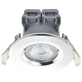 LAP Fixed LED Downlight Chrome 4.5W 420lm 3 LAP Fixed LED Downlight Chrome 4.5W 420lm