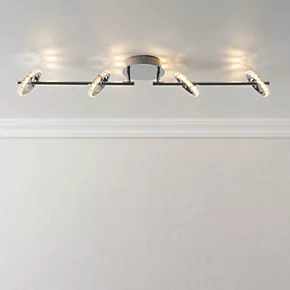 Quay Design Rico LED 4-Light Spotlight Chrome 20W 1160lm 3 Quay Design Rico LED 4-Light Spotlight Chrome 20W 1160lm