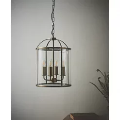 Quay Design Liberty 4-Light Pendant Antique Brass 9 Quay Design Liberty 4-Light Pendant Antique Brass -Indoor Lighting Sales Store 414VG A1