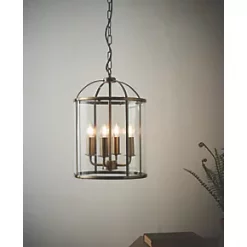 Quay Design Liberty 4-Light Pendant Antique Brass 10 Quay Design Liberty 4-Light Pendant Antique Brass -Indoor Lighting Sales Store 414VG A2