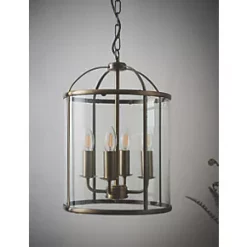 Quay Design Liberty 4-Light Pendant Antique Brass 12 Quay Design Liberty 4-Light Pendant Antique Brass -Indoor Lighting Sales Store 414VG A4