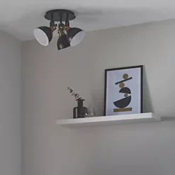 Quay Design Orion Round 3-Light Spotlight Matt Black 13 Quay Design Orion Round 3-Light Spotlight Matt Black -Indoor Lighting Sales Store 415VG A5