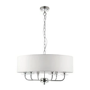 Quay Design Polaris 6-Light Pendant Bright Nickel 4 Quay Design Polaris 6-Light Pendant Bright Nickel - Image 2