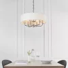 Quay Design Polaris 6-Light Pendant Bright Nickel 1 Quay Design Polaris 6-Light Pendant Bright Nickel -Indoor Lighting Sales Store 417VG P