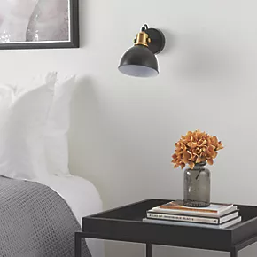 Quay Design Orion Adjustable Wall Spotlight Matt Black 8 Quay Design Orion Adjustable Wall Spotlight Matt Black - Image 6