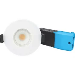 Luceco FType Smart Fixed Cylindrical Fire Rated LED Smart Downlight White 6W 600lm 12 Luceco FType Smart Fixed Cylindrical Fire Rated LED Smart Downlight White 6W 600lm -Indoor Lighting Sales Store 425KR A4