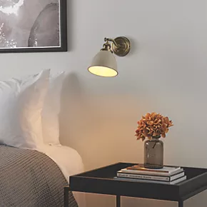 Quay Design Banbridge Adjustable Wall Spotlight Satin Taupe 7 Quay Design Banbridge Adjustable Wall Spotlight Satin Taupe - Image 5