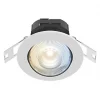 Calex SMD 220-240V 2700-6500K Adjustable Tilting Head LED Smart Downlight With Variable White Light White 4.9W 345lm 3 Pack 1 Calex SMD 220-240V 2700-6500K Adjustable Tilting Head LED Smart Downlight With Variable White Light White 4.9W 345lm 3 Pack -Indoor Lighting Sales Store 456KH P