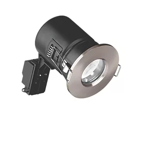 Aurora EFD Fixed Fire Rated LED Downlight Satin Nickel 5W 500lm 3 Aurora EFD Fixed Fire Rated LED Downlight Satin Nickel 5W 500lm