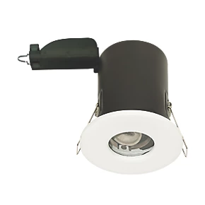 LAP Fixed Fire Rated Downlight White 3 LAP Fixed Fire Rated Downlight White