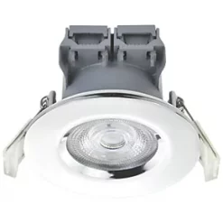 LAP Fixed LED Downlight Chrome 4.5W 400lm