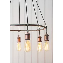 Quay Design Stafford LED Pendant Light Aged Pewter 12W 210lm 11 Quay Design Stafford LED Pendant Light Aged Pewter 12W 210lm -Indoor Lighting Sales Store 471VH A3