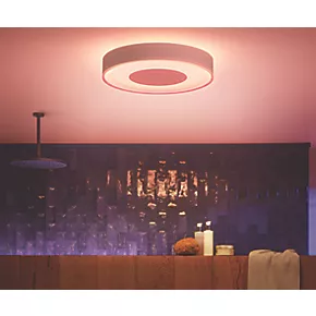 Philips Hue Xamento RGB & White LED Ceiling Light White 33.5W 2100-2350lm 4 Philips Hue Xamento RGB & White LED Ceiling Light White 33.5W 2100-2350lm - Image 2