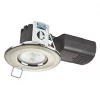 Collingwood H2 Lite 500 Fixed Fire Rated LED Downlight Brushed Steel 5W 500lm 1 Collingwood H2 Lite 500 Fixed Fire Rated LED Downlight Brushed Steel 5W 500lm -Indoor Lighting Sales Store 492KR P