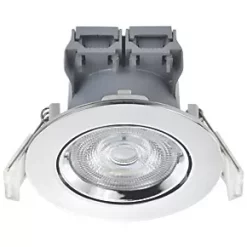 LAP Tilt LED Downlight Chrome 4.5W 420lm