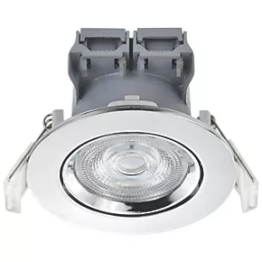 LAP Tilt LED Downlight Chrome 4.5W 420lm 3 LAP Tilt LED Downlight Chrome 4.5W 420lm