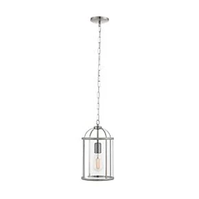 Quay Design Liberty 1-Light Pendant Satin Nickel 4 Quay Design Liberty 1-Light Pendant Satin Nickel - Image 2