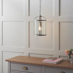Quay Design Liberty 1-Light Pendant Satin Nickel 8 Quay Design Liberty 1-Light Pendant Satin Nickel - Image 6