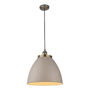 Quay Design Banbridge Pendant Light Satin Taupe 4 Quay Design Banbridge Pendant Light Satin Taupe - Image 2