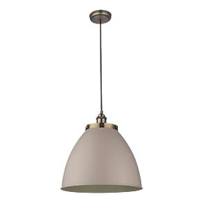 Quay Design Banbridge Pendant Light Satin Taupe 7 Quay Design Banbridge Pendant Light Satin Taupe - Image 5