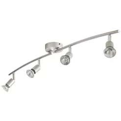 Sasha Bar 4-Light Spotlight Silver