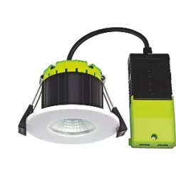 Luceco FTYPE COMPACT Fixed Cylinder Fire Rated LED Downlight White 6W 600lm 11 Luceco FTYPE COMPACT Fixed Cylinder Fire Rated LED Downlight White 6W 600lm -Indoor Lighting Sales Store 520KJ A4