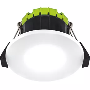 Luceco FTYPE COMPACT Fixed Cylinder Fire Rated LED Downlight White 6W 600lm 3 Luceco FTYPE COMPACT Fixed Cylinder Fire Rated LED Downlight White 6W 600lm