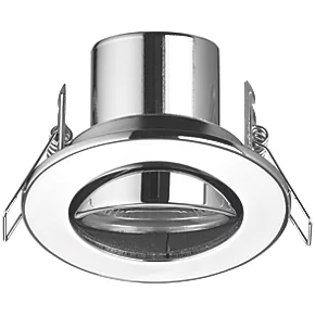 LAP Cosmoseco Tilt Fire Rated LED Downlight Chrome 5.8W 450lm 4 LAP Cosmoseco Tilt Fire Rated LED Downlight Chrome 5.8W 450lm - Image 2